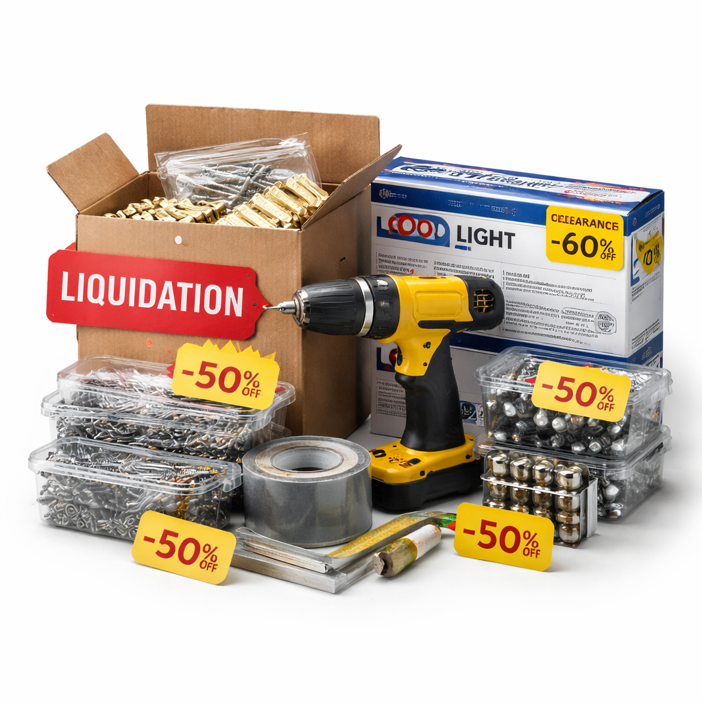 Surplus & liquidation – Quincaillerie de Grosbois