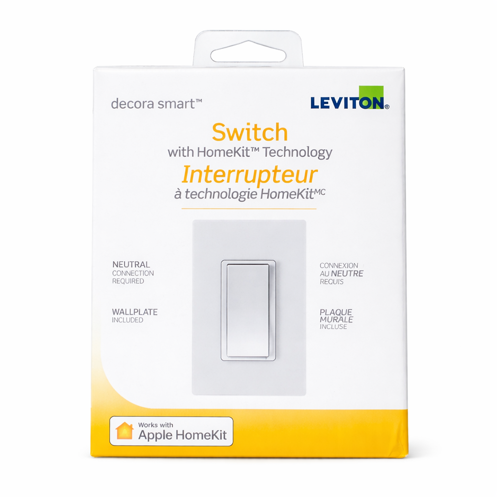 INTERRUPTEUR À TECHNOLOGIE HOMEKIT