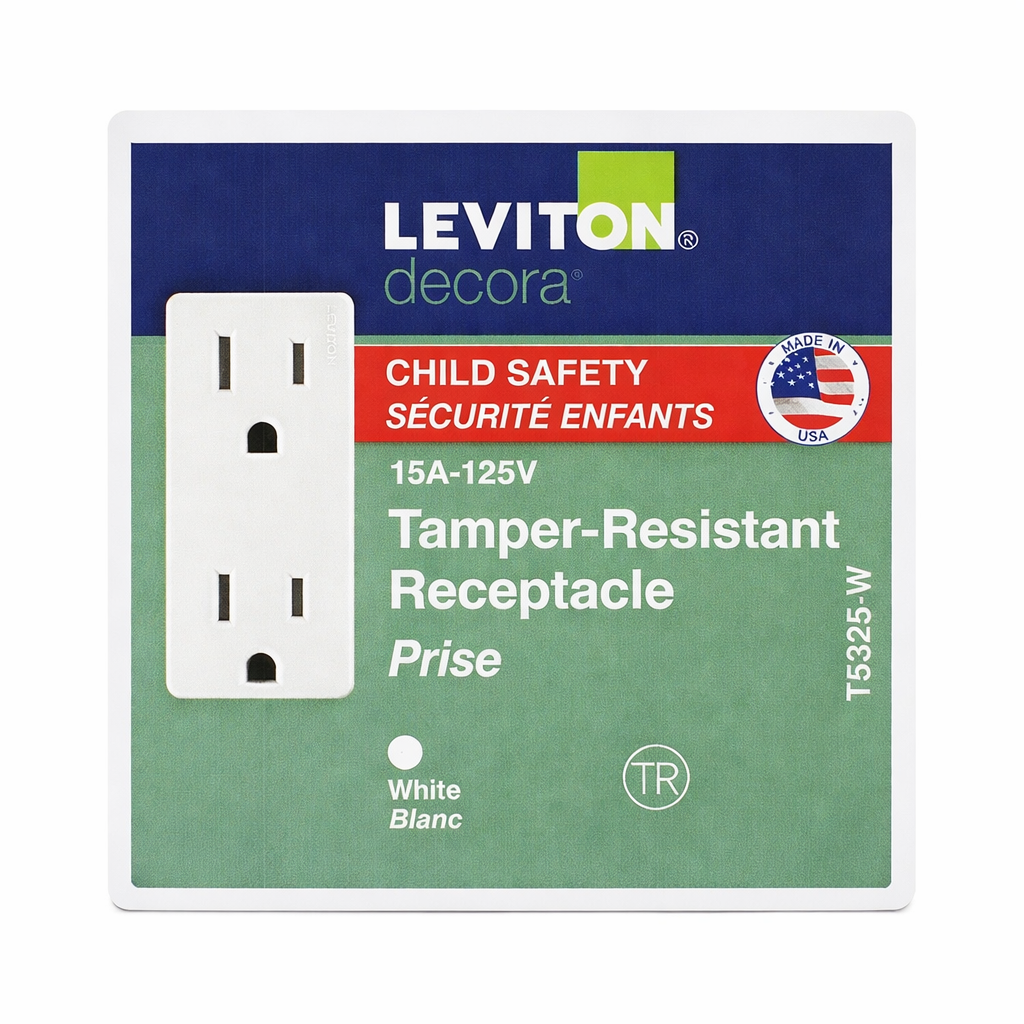 PRISE DECORATIVE BLANC