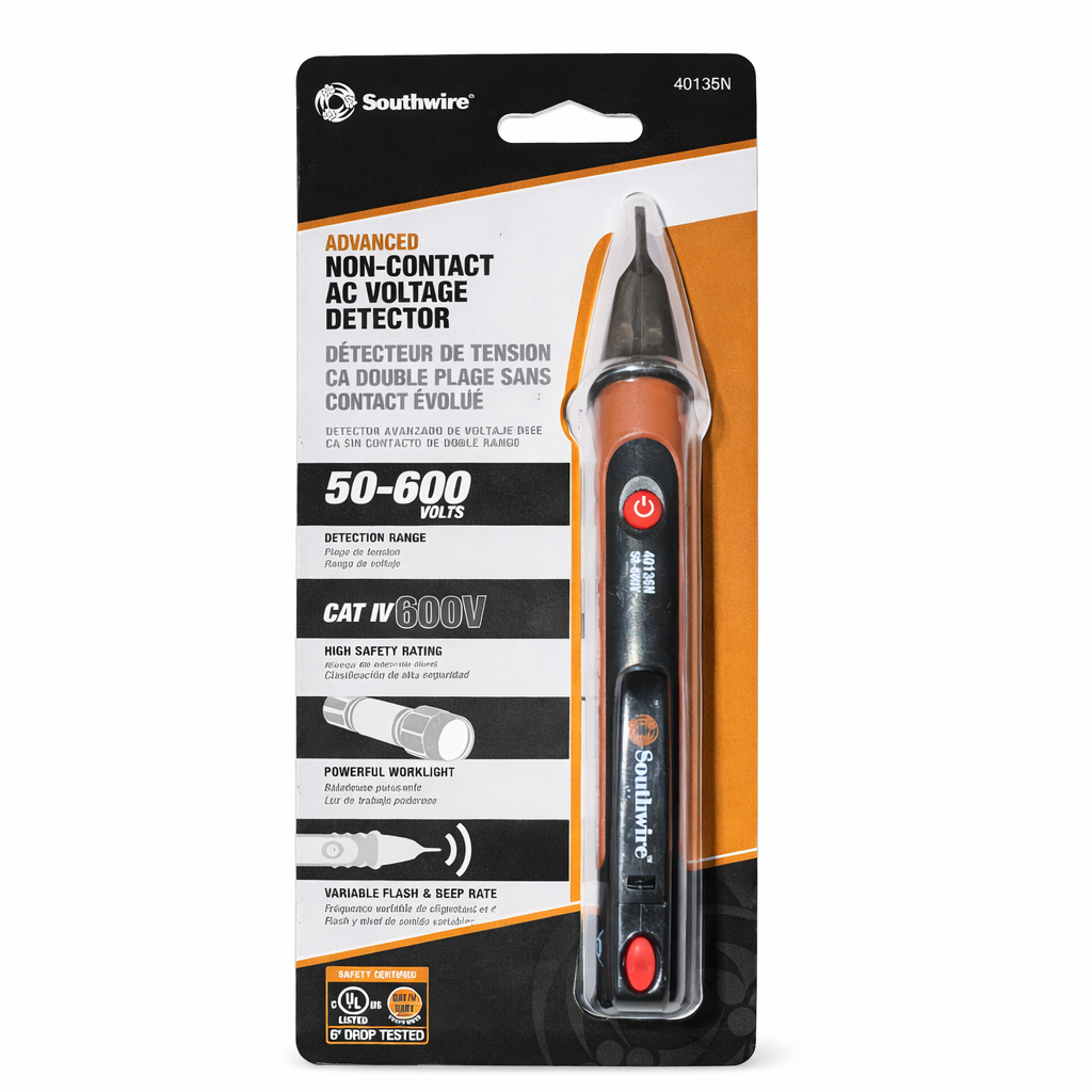 DÉTECTEUR TENSION CA DOUBLE SANS CONTACT