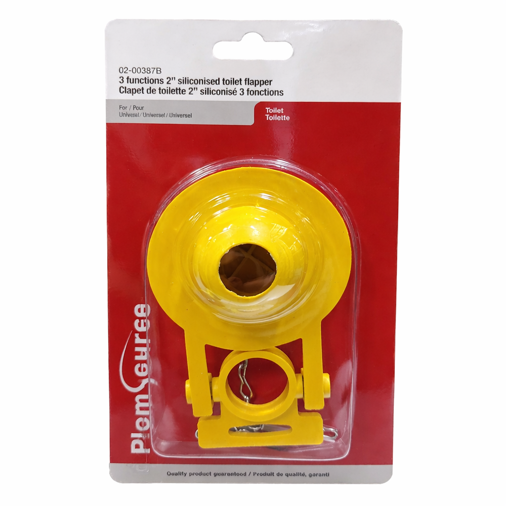 CLAPET JAUNE 3 FONCTIONS