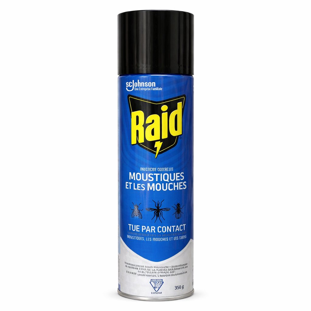 RAID MOUSTIQUE ET LES MOUCHES