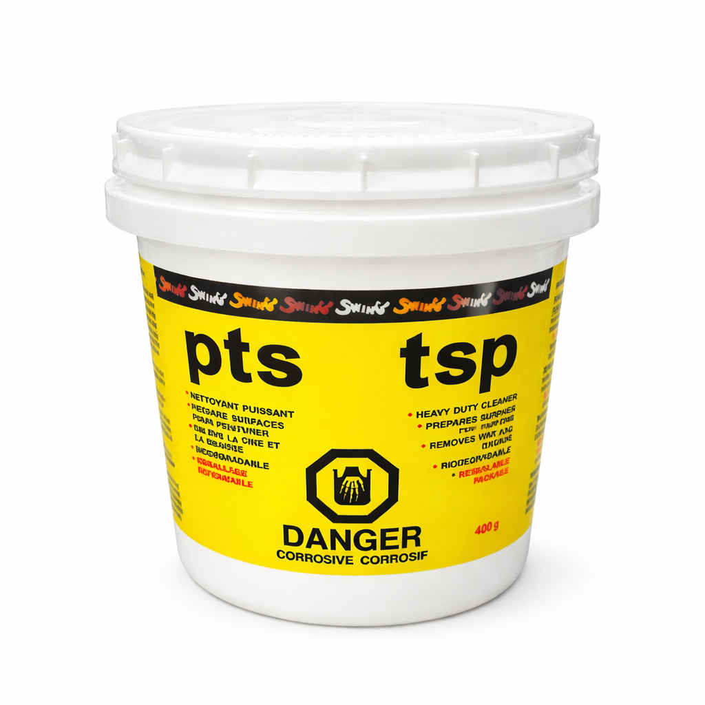 TSP / PTS – Nettoyant puissant pour préparation de surface avant peinture