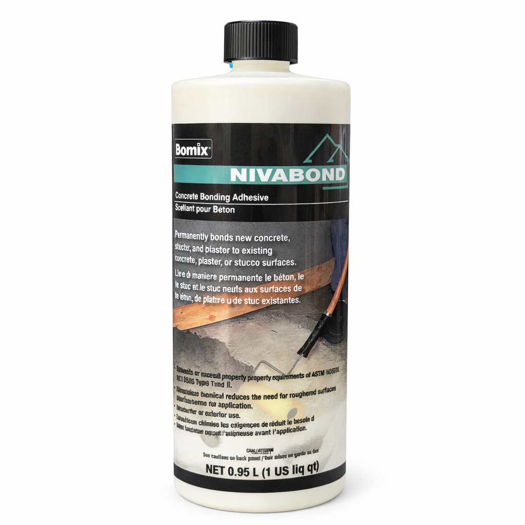 Bomix NIVABOND – Adhésif de liaison pour béton, plâtre et stucco