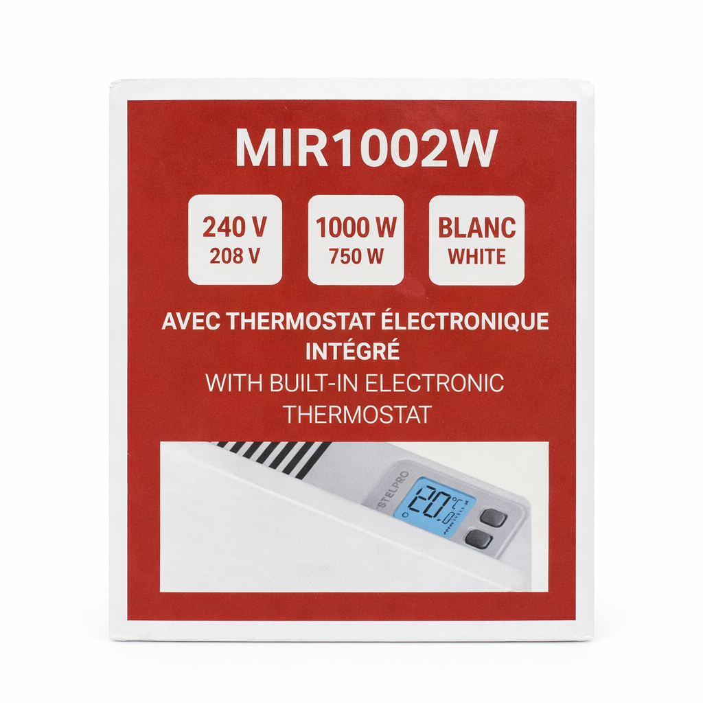 CONV MIRAGE THERMOSTAT 1000W