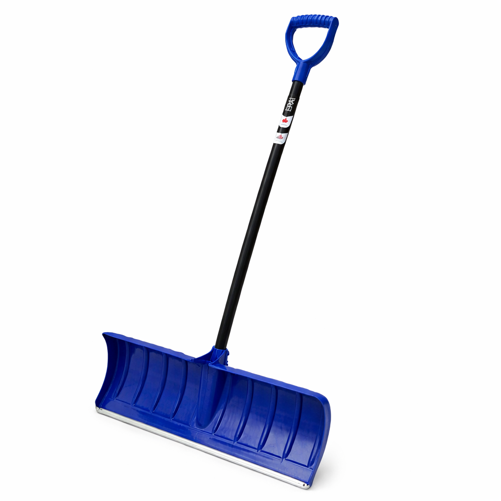 Pelle à neige ERA à rebord métallique - 66 cm (26 po) - Noir
