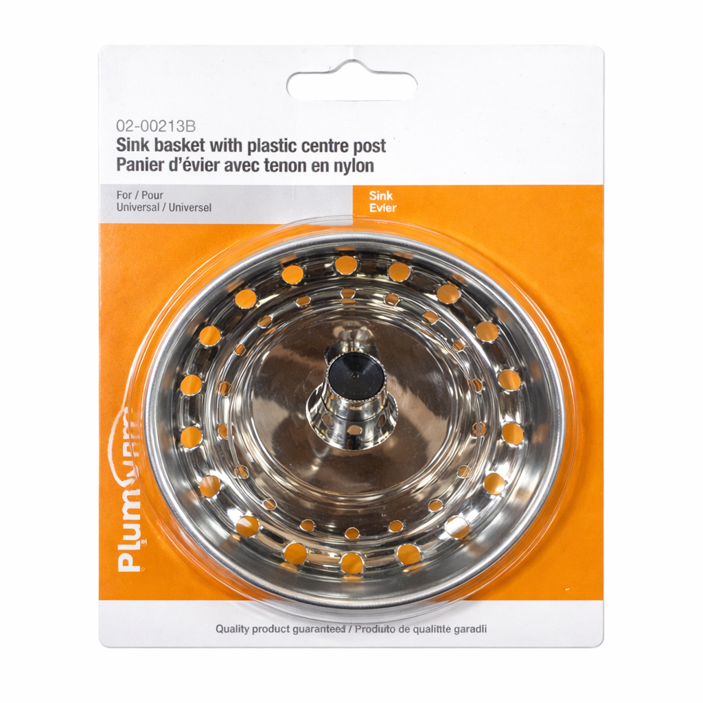 CREPINE PANIER TIGE FIXE INOX,